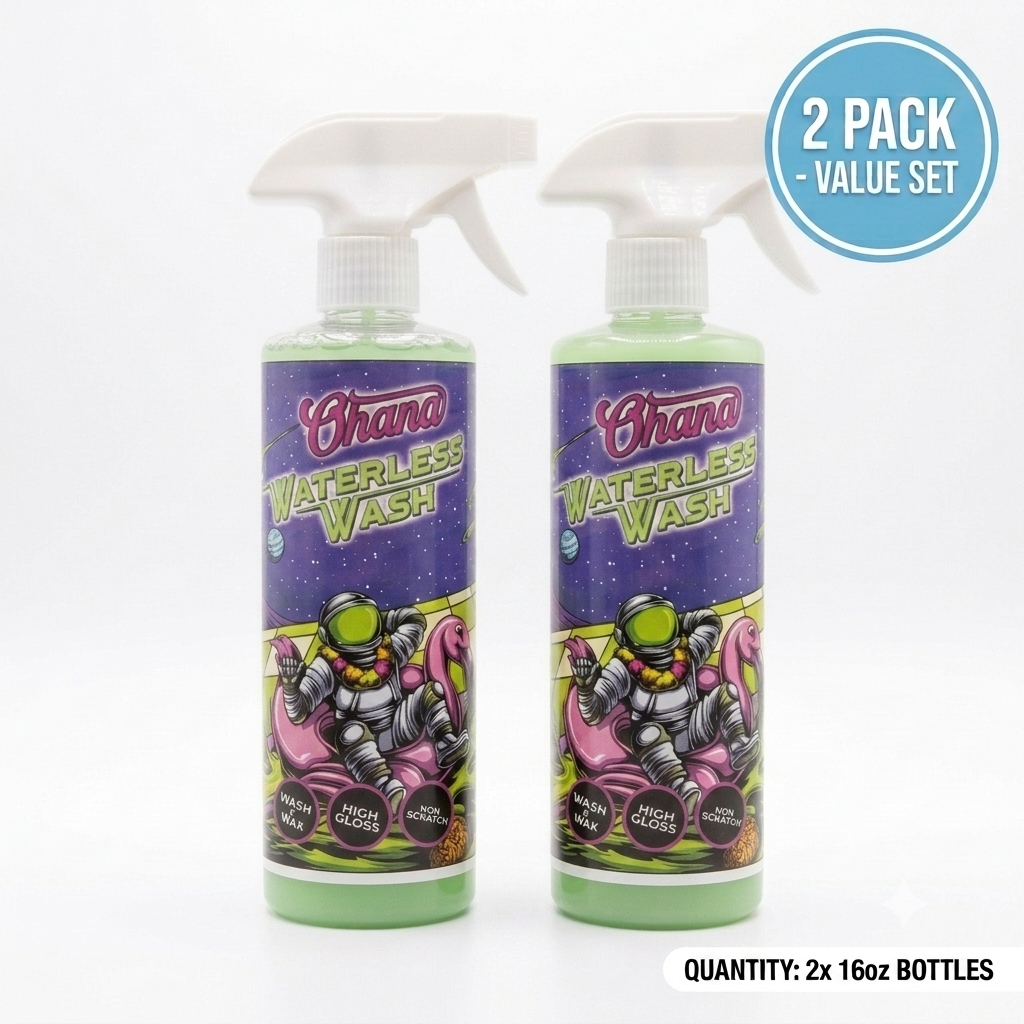 Waterless Car Wash & Wax 16 fl oz (2 pack)